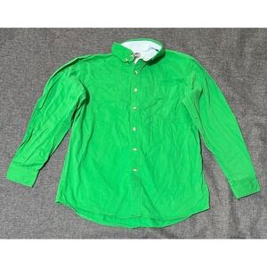 Rods Men's 16 1/2 34 Green Long Sleeve Shirt